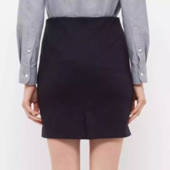 Uniqlo Medium Charcoal Stretch Pencil Skirt - Picture 1 of 5